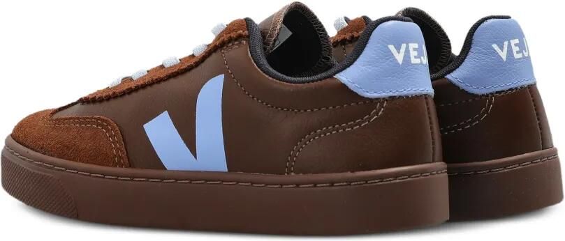VEJA Kids Volley O.T leren sneakers Bruin - Foto 4