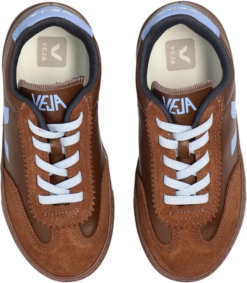 VEJA Kids Volley O.T leren sneakers Bruin - Foto 2