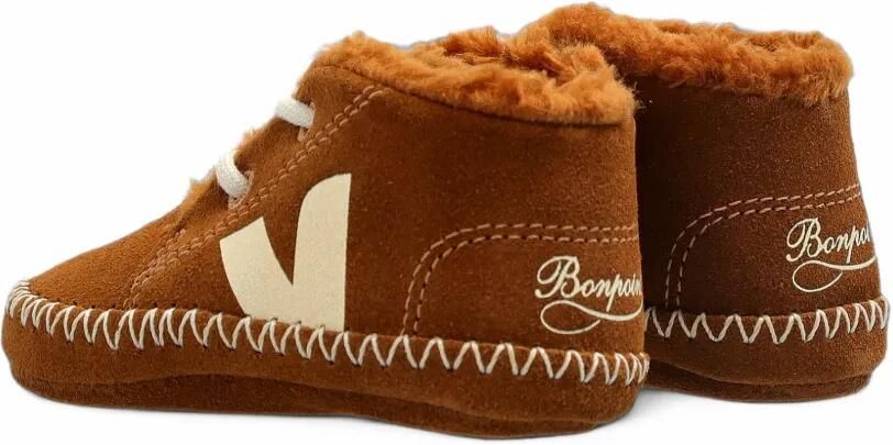 VEJA Kids x Bonpoint suède babyschoentjes Bruin - Foto 2