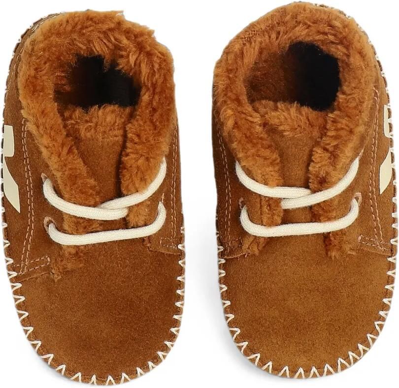 VEJA Kids x Bonpoint suède babyschoentjes Bruin - Foto 3