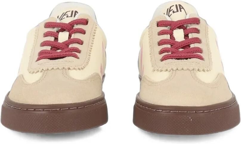 VEJA Kids x BONPOINT Volley sneakers met suède vlak Beige - Foto 2