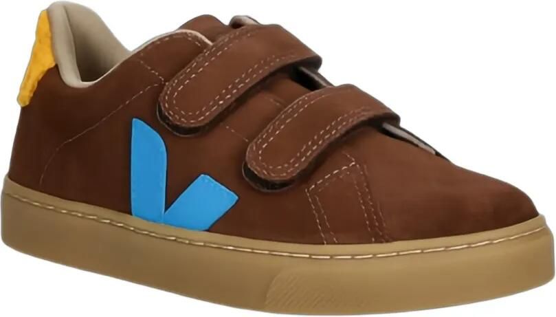 VEJA Kids x Jelly Mallow touch-strap suede sneakers Bruin