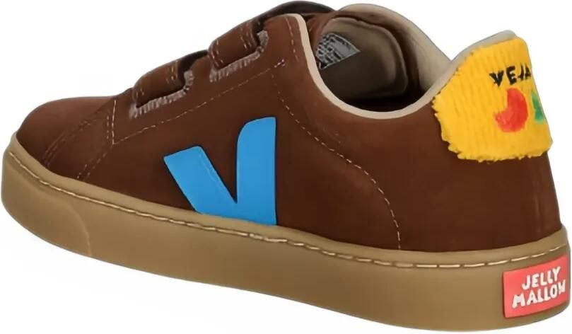 VEJA Kids x Jelly Mallow touch-strap suede sneakers Bruin - Foto 2