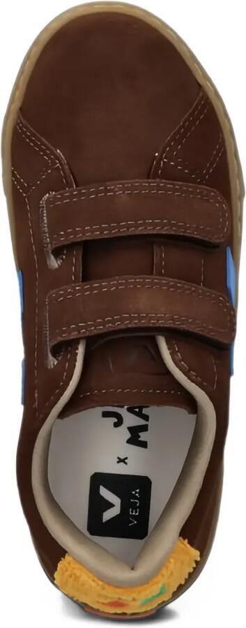 VEJA Kids x Jelly Mallow touch-strap suede sneakers Bruin - Foto 3
