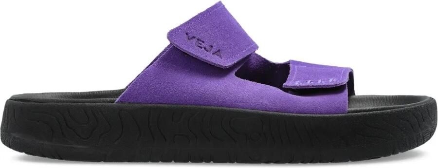 VEJA Etna suède sandalen Paars