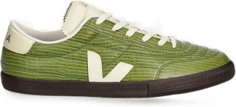 VEJA Panenka Dragon leren kiwi Groen
