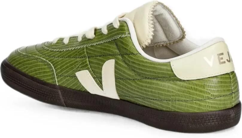 VEJA Panenka Dragon leren kiwi Groen - Foto 3