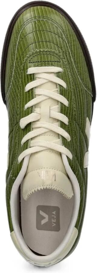 VEJA Panenka Dragon leren kiwi Groen - Foto 4