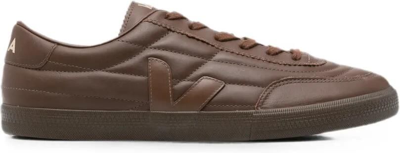 VEJA Panenka kalfsleren sneakers Bruin
