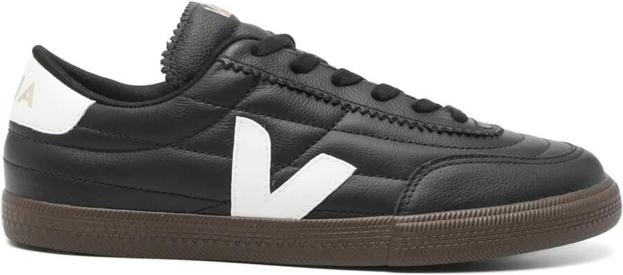 VEJA Panenka leren sneakers Zwart