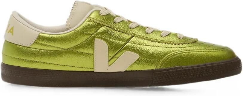 VEJA Panenka Pierre Eagle metallic leren sneakers Groen
