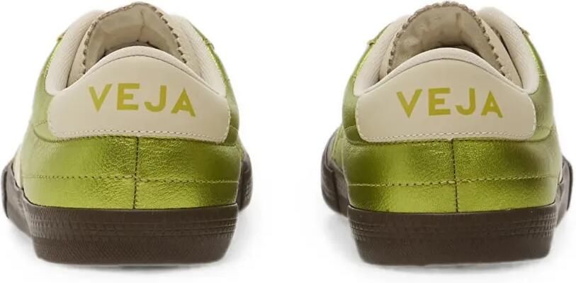VEJA Panenka Pierre Eagle metallic leren sneakers Groen - Foto 2