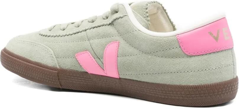 VEJA Panenka suède sneakers Groen - Foto 4