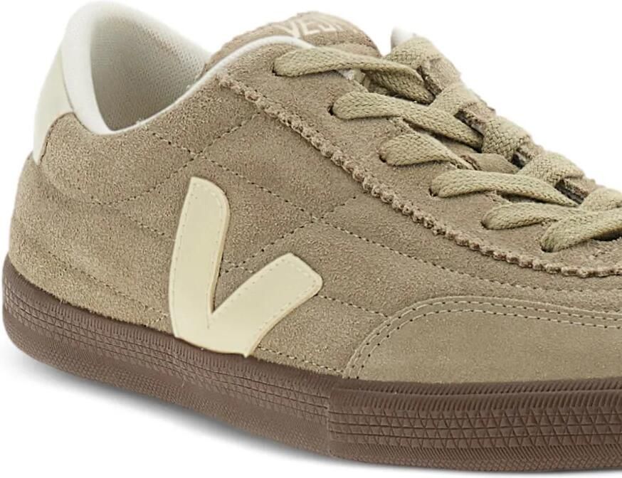 VEJA Panenka suède sneakers met logo-patch Beige - Foto 2