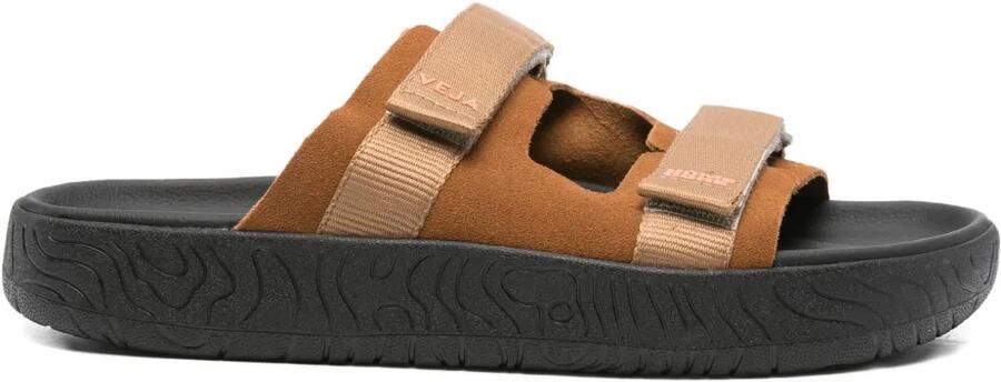 VEJA Sandalen met dubbele bandjes Bruin