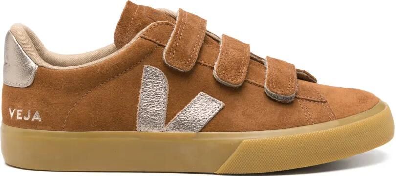 VEJA Sneakers met klittenband Bruin