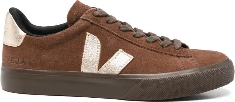 VEJA Sneakers met logopatch Bruin