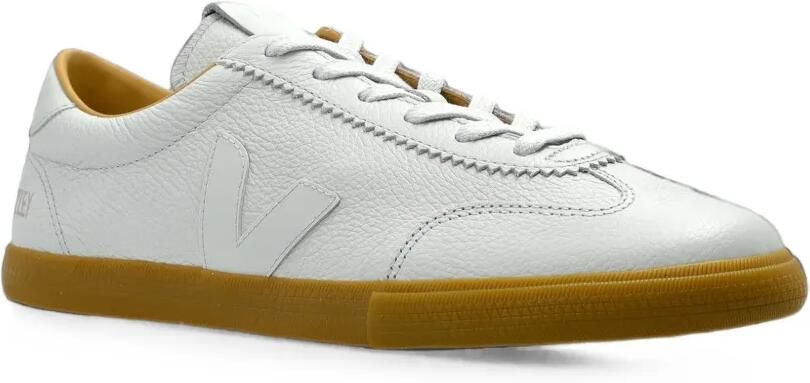 VEJA Sneakers van biologisch leer met logopatch Grijs - Foto 3