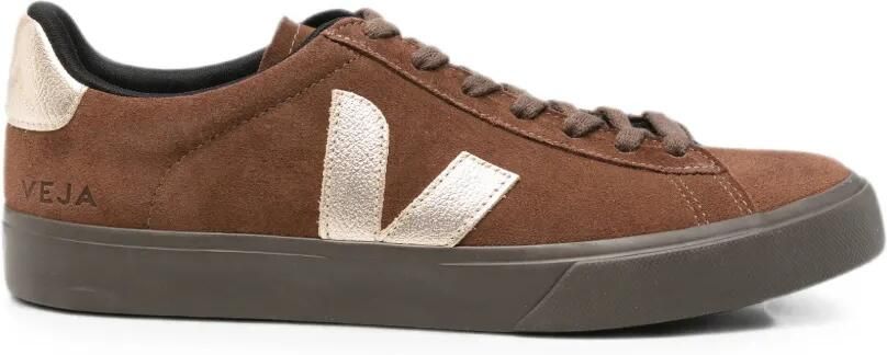 VEJA Suède sneakers Bruin