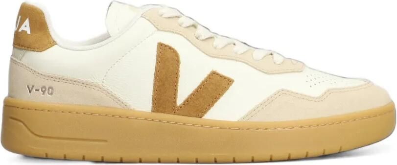 VEJA V-90 sneakers met vlakken Beige