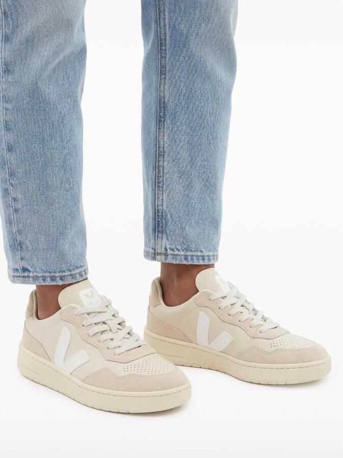 VEJA V-90 leren sneakers Beige - Foto 2