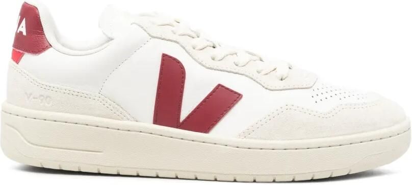 VEJA V-90 leren sneakers Beige