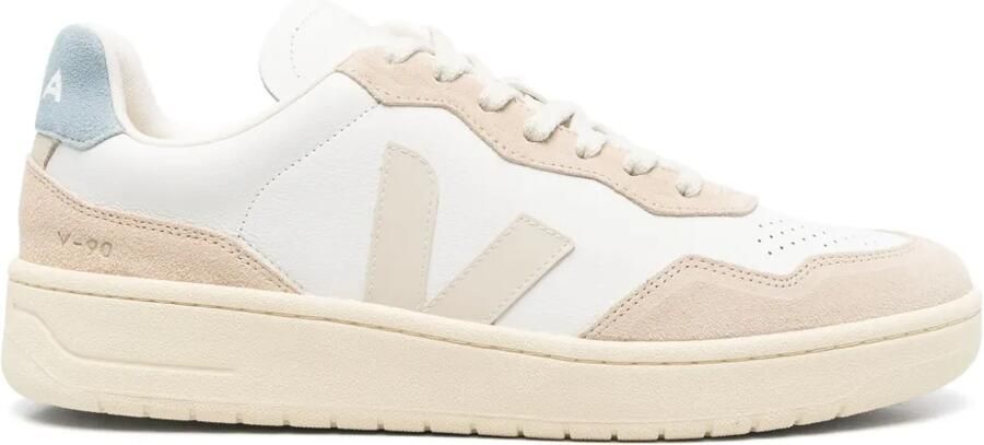VEJA V-90 leren sneakers Wit