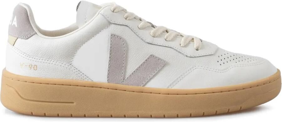 VEJA V-90 leren sneakers Wit