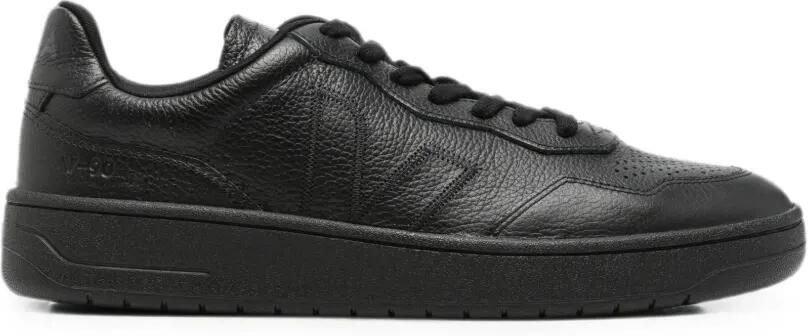VEJA V-90 leren sneakers Zwart