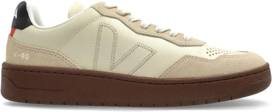VEJA V-90 suède sneakers Beige