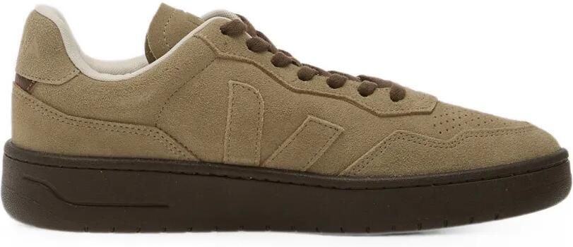 VEJA V-90 suède sneakers met taupe-adelaar Beige