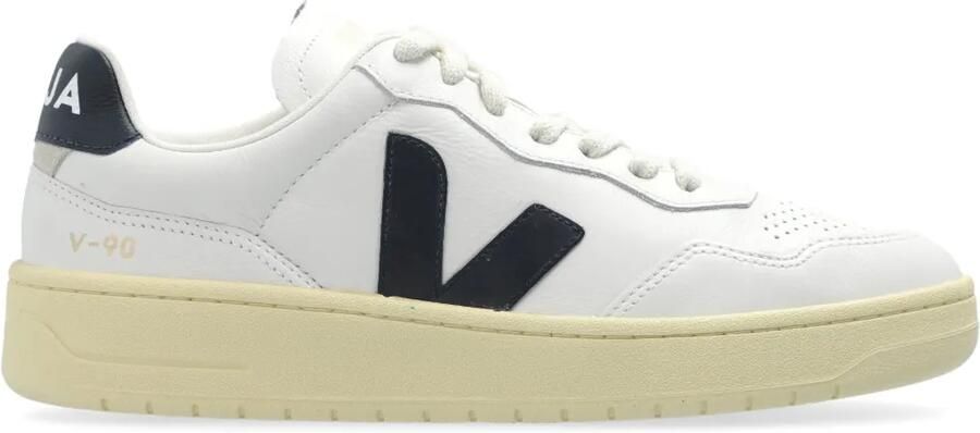 VEJA V90 Chromefree leren sneakers Wit