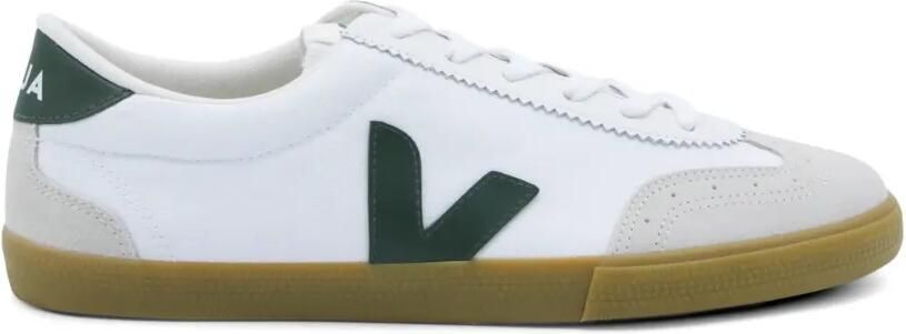VEJA Volley canvas sneakers met vlakken Wit