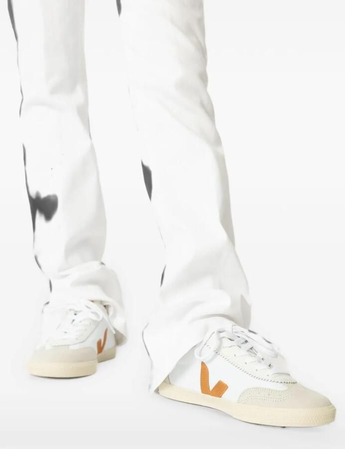 VEJA Volley canvas sneakers met wit nummer - Foto 4