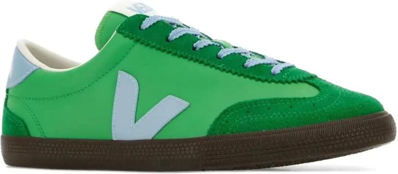 VEJA Volley leren sneakers Groen