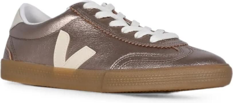 VEJA Volley leren sneakers met metallic-effect - Foto 3