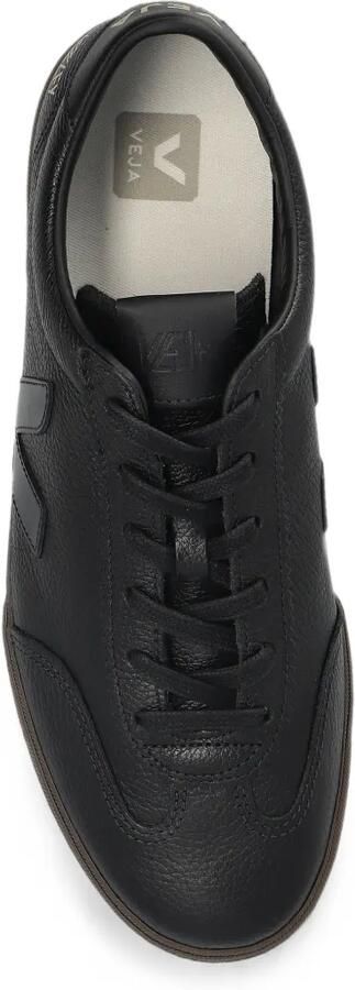 VEJA Volley Signature leren sneakers Zwart - Foto 3