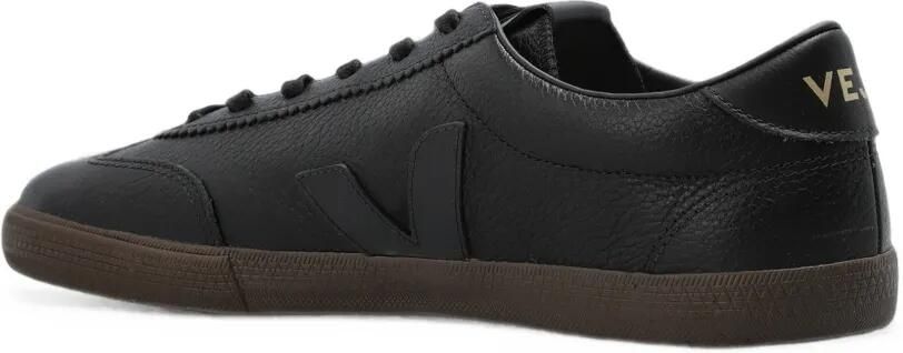 VEJA Volley Signature leren sneakers Zwart - Foto 5