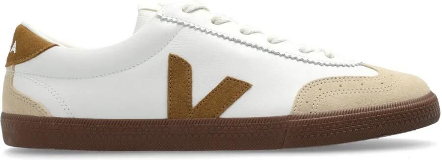 VEJA Volley sneakers met logopatch Wit