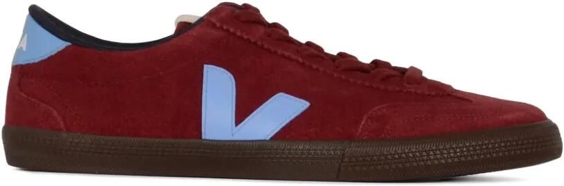 VEJA Volley suède sneakers met logo Rood
