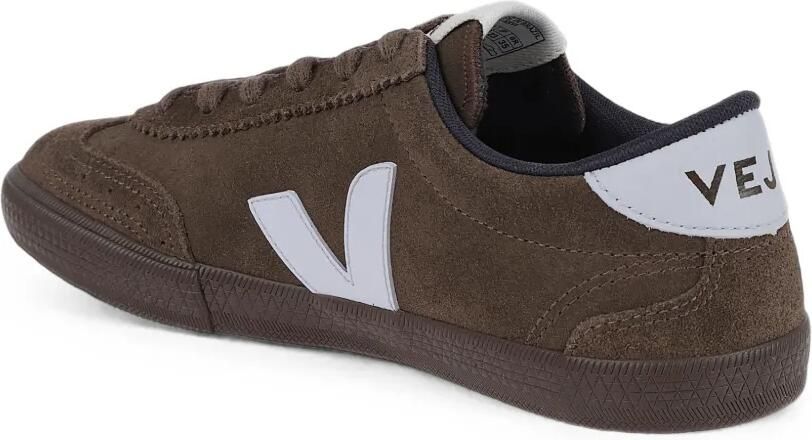 VEJA Volley suède sneakers met V-logo Bruin - Foto 2