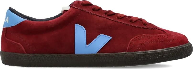 VEJA Volley suède sneakers Rood
