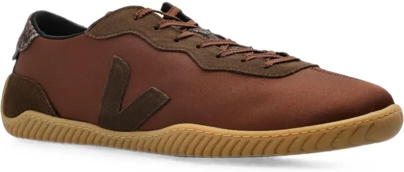 VEJA x Baserange leather-trim sneakers Bruin - Foto 4