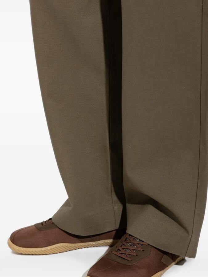 VEJA x Baserange leather-trim sneakers Bruin - Foto 2