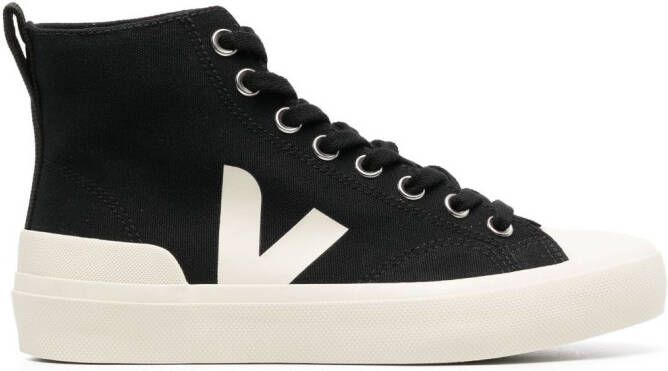 VEJA Wata II Pierre canvas sneakers Zwart