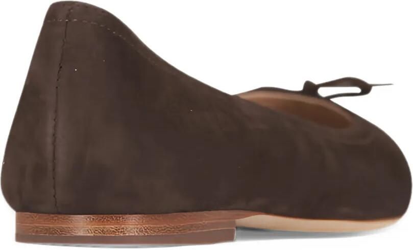 Veronica Beard Cailey bow-detail suede ballet flats Bruin - Foto 4