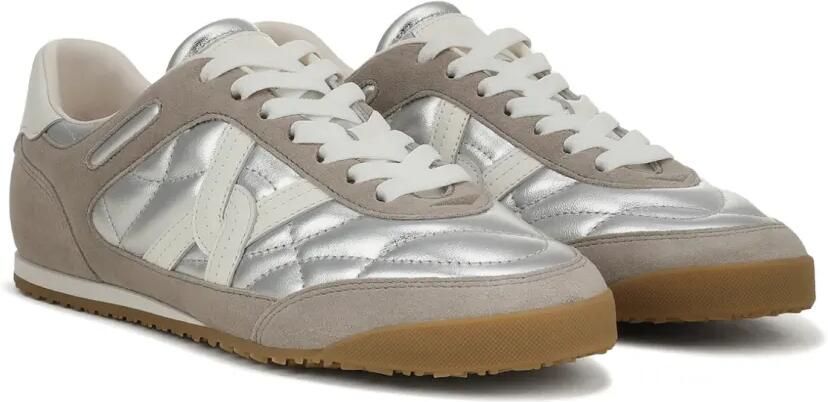 Veronica Beard Natalia sneakers met gewatteerd vlak Zilver - Foto 3