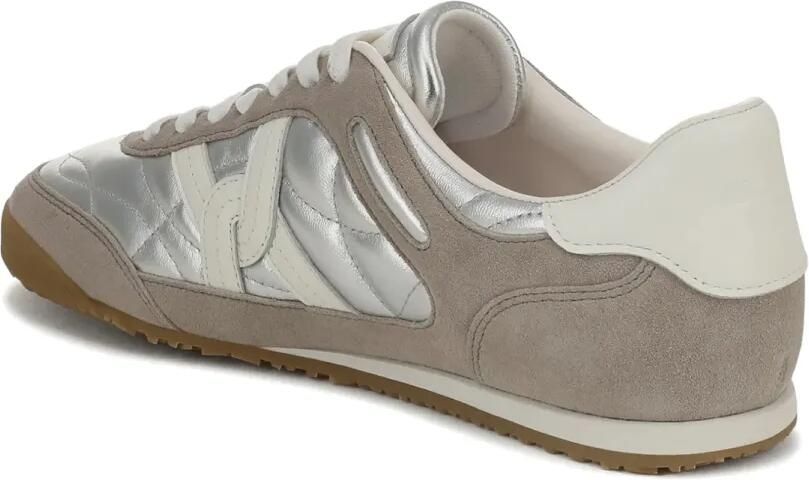 Veronica Beard Natalia sneakers met gewatteerd vlak Zilver - Foto 2