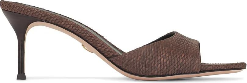 Veronica Beard Raffia sandalen Bruin