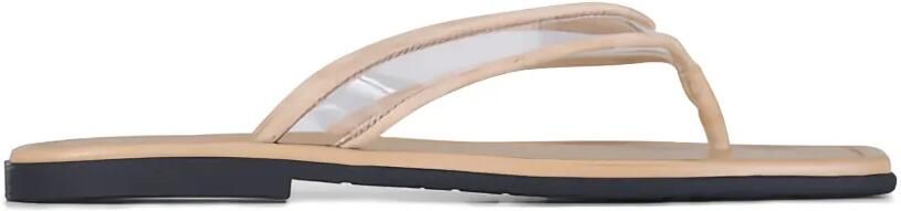 Veronica Beard Sandalen met doorzichtig bandje Wit